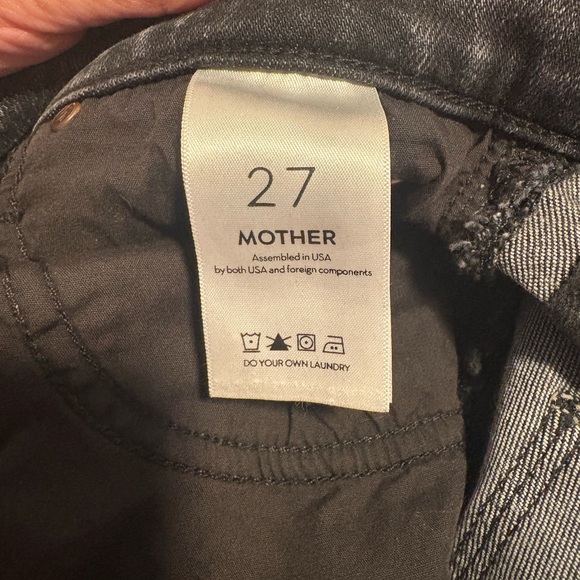 Mother High Waisted Rascal Ankle Snip Jeans - Picture 3 of 7